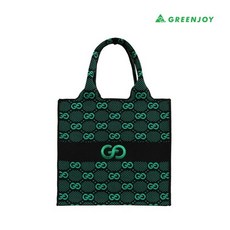 그린조이 여성 체인 G로고 JQD G-Bag, 그린