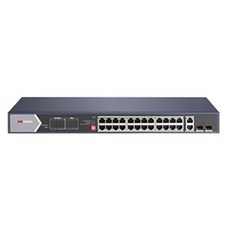 하이크비전 DS-3E0528HP-E / 28포트 기가비트 HI POE 스위치 허브, 1개
