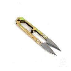 스프링 쪽가위 (금색) 1P, 1개