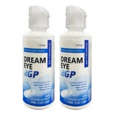드림아이RGP 하드렌즈 드림렌즈 세척액 보존액 150ml, 2개