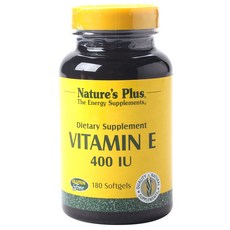 NaturesPlus 天然佳 維他命E 400IU軟膠囊, 180入, 1個