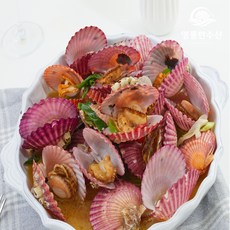 영롱한수산 (무료배송) 담백한 활 홍가리비 1kg, 1박스