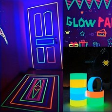 행사 장식 소품 제작용 다색 혼합 컬러 테이프 세트, 1세트