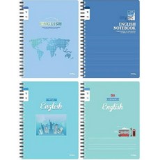 액티비안 아이비스 초등영어스프링노트 남아용 좁은칸 SP11726 11726 영어노트, 랜덤발송