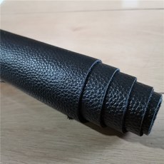 인조가죽시트지 가죽 수선패치 리치 패턴 시트 소가죽 소재 흑백 탑 레이어 DIY 배낭 핸드백 두꺼운 원단, [00] 검정색