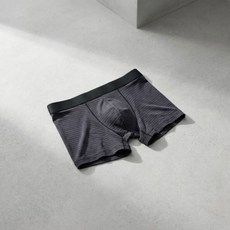 유니클로 에어리즘 남성 복서브리프 로라이즈 프린트 블랙 드로즈 팬티