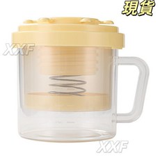 臺灣爆品 冷萃酸奶過濾器家用加速乳清過濾器大容量分離器自制希臘酸奶機器, 1個, 酸奶過濾器-奶黃色