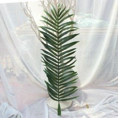 야자수 모형 로비 열대 조화나무 대형 휴양지 가짜 야자, 그린 1.3m