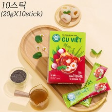 저스트비엣 과일차 아이스티 리치맛, 1개, 10개입, 200g