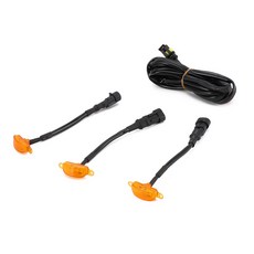 Ford F150 水箱罩LED燈組（黃色燈殼黃光）- 極限超快感，提升夜間行車安全, 1個