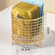 이동식 요가매트 보관함 정리함 필라테스 바구니 폼롤러 바퀴달린, 1개, G. 골든 서클