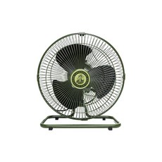 惠騰電扇 【露營中毒本鋪】 惠騰第二代360度工業桌扇12吋靜音型 惠騰工業電扇 露營電扇 戶外電扇 工業電扇 電風扇, 綠色【樂活不露】