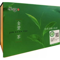 桂淳 金萱茶葉禮盒 台灣高山茶 奶香金萱, 300g, 2個裝, 1箱