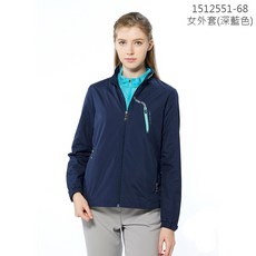 藍鯨高爾夫 LYNX GOLF【秋冬款】女款 防風保暖外套 #1512551, 1512551-68（深藍）,XL, 1個