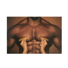 포스터리 다이어트 운동 자극 포스터 46종 헬스 홈트 동기부여 인테리어 벽꾸미기 소품, Z122-가슴운동