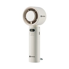 mimax 高速冰晶手持冷風扇，迷你便攜，強勁風力，冰晶製冷，夏日必備, 白色, P2000