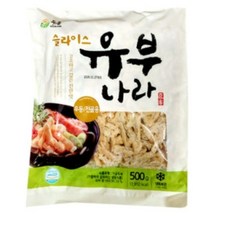 두솔 슬라이스 유부나라 500g, 1개