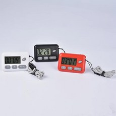 正倒數計時器 懸掛立式兩用, 1個, 99分59秒正倒數計時器-黑色