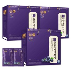 미국산 블루베리 진액 블루베리 엑기스 착즙주스, 60ml, 90