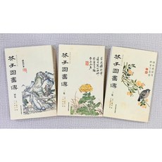 芥子園畫傳 初集 二集 三集 歷代名家碑帖臨習技法精解