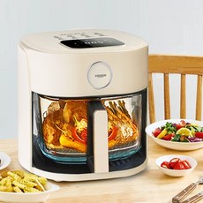 크루커 글라스 요리왕 에어프라이어 5L KR-AF4533