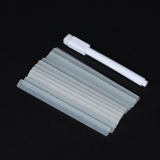 불꽃마켓 투명 아크릴 화분픽 식물이름표 일자형 12P 화분이름표 텃밭이름표, 상세페이지 참조