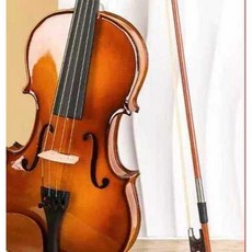 트렌드부스 어린이바이올린 악기 무광 입문 교육용, 1개, 고급 나무 1/4 키 120-129cm
