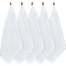 쥬련제작소 40수 코마사 고리수건, WhiteColor, 50개