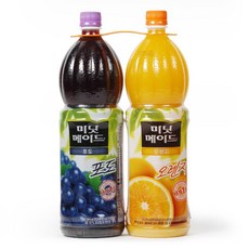 코카콜라 미닛메이드(오렌지+포도) 1.5L, 1개