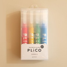 [교보문고] 플리코 아크릴 마카펜 마카 펜 마커 세미볼드 4색, 옵션:시그니처4색, 상세 설명 참조