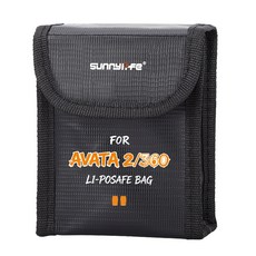 DJI 아바타 360 / 2 호환 드론 배터리 안전 수납 휴대용 가방 안전백 AVATA2 AVATA360, 1개, 2개수납용(AC-D144-2)