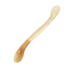 雙頭刮泥勺 嬰兒輔食多功能果泥勺 矽膠軟湯匙, 1個, 袋装PPSU果泥勺