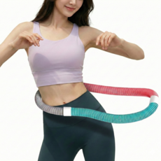 베르온 뱃살쏙 고탄성 스프링 훌라후프 전신 다이어트, 1개, 3색(핑크, 민트, 그레이), 1.4kg