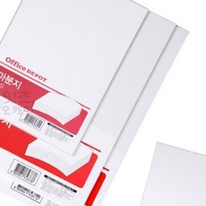 Itsok A4 마분지 - 마닐라지 350g 20매 a4도화지 두꺼운도화지 미술교육