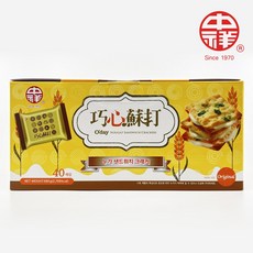 대만 오데이 누가 샌드 크래커 바삭 쫀득 디저트, 14.5g, 40세트