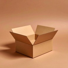 아진 낱장 튼튼 우체국 박스 무지 택배 박스 사이즈 중형 대형 골, A우209, 1개