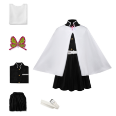 귀멸의 칼날 카나오 코스프레 남녀공용 풀세트 할로윈 파티 의상