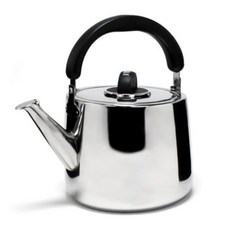 키친아트 와이드 스텐 주전자 1개, 5L × Silver 실버