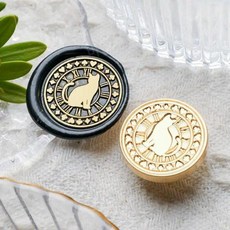 밀봉 스탬프 판 왁스 봉인 도장 카드 1개 C, 16. 07-30mm flat layer