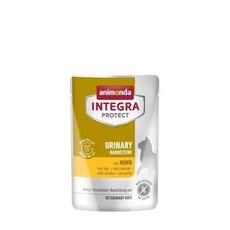 Animonda Integra Protect 貓咪處方餐包 腎臟排泄照護 低磷無穀配方, 1個, 泌尿保健-雞肉85g｜餐包