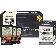 참앤들황토농원 프리미엄 녹용홍삼 진액, 30개, 60ml