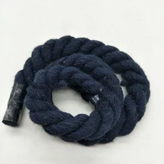 1-5 미터 12mm 3 가닥 트위스트 코튼 로프 짠 브레이드 가방 코드 홈 장식 Drawstring 밧줄 DIY 바느질 액, 03 12mm-1Meter, 16 NavyBlue