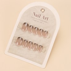 穿戴甲高級感秋冬閃鑽蝴蝶手工美甲甲片辣妹穿戴式指甲片, 1個, BY1534:預製甲條#30片/板