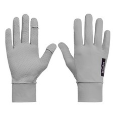 BOODUN 防曬手套 冰絲涼感 可翻指觸控 登山 攀岩 騎行 單車 健身 運動手套, 1個, 灰色, 灰色