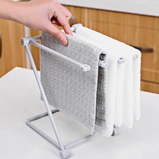 접이식 행주건조대 4단 그레이 PP 걸이q_d3+7hzA