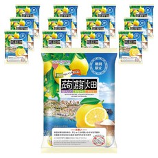 蒟蒻畑 蒟蒻畑 鹽味檸檬口味 10入, 12個, 250g