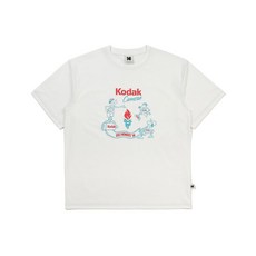 코닥 골드모먼트 소로나 그래픽 반팔 티셔츠 WHITE 82L713 76U290