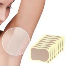 WITHUSNB 겨드랑이 패치 땀 흡수 패드, 50개