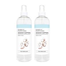 더허브샵 섬유향수 500ml, 다우니코튼, 2개