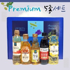24년 추석 주부 여성 단체 선물 조미료 세트 5종 식초 식용유 푸짐한 직원, 1개